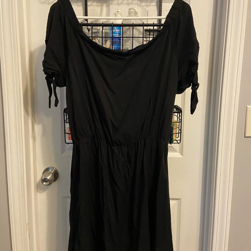 off the shoulder dress